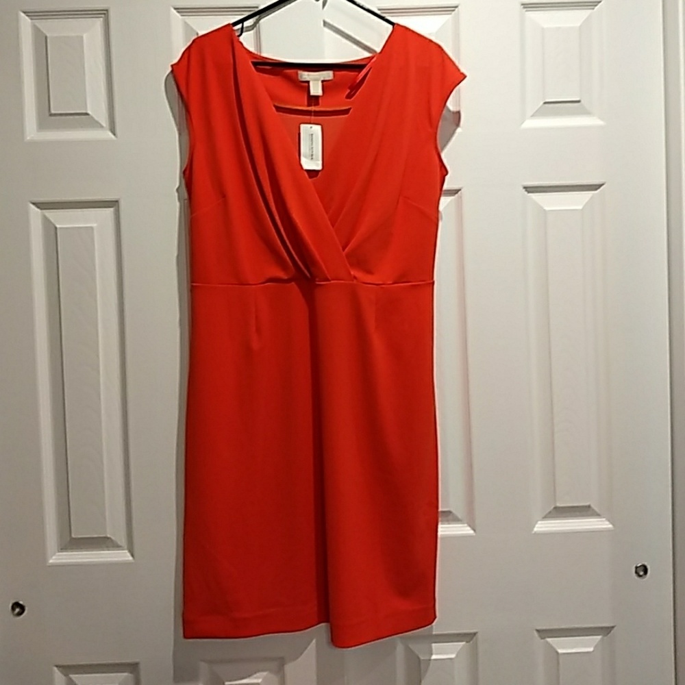 Coral Banana Republic Dress NWT